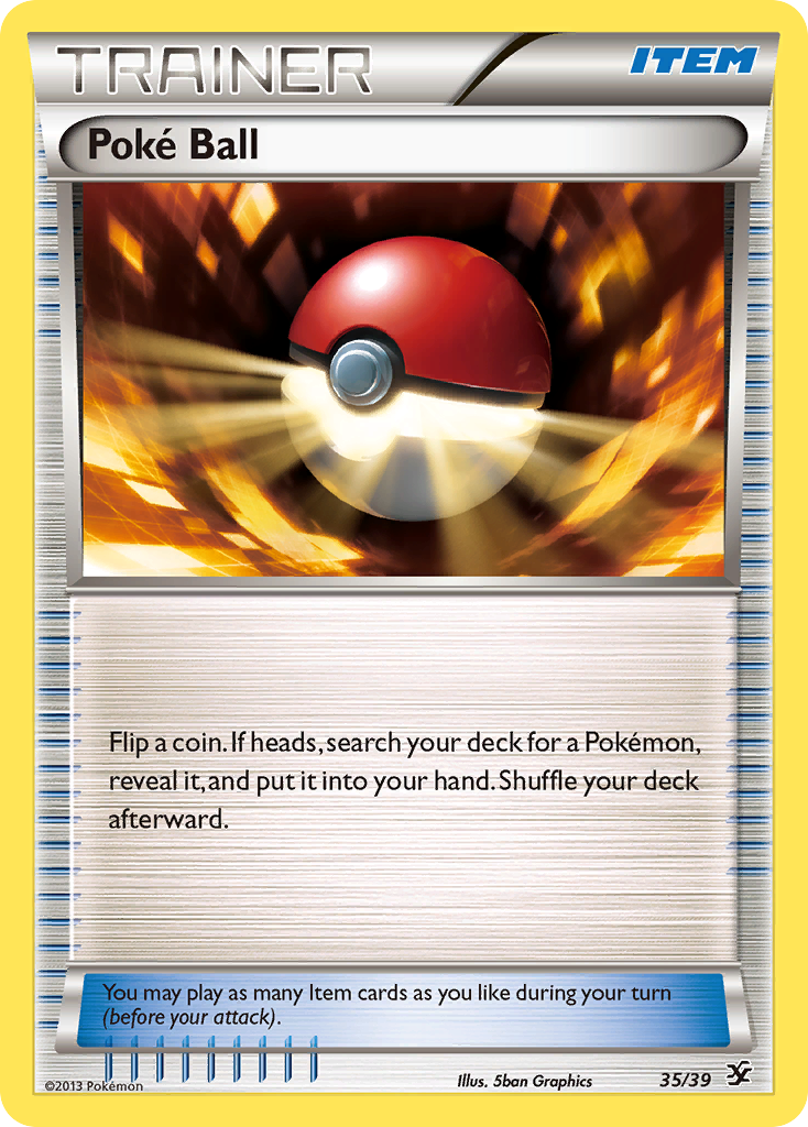 Poke Ball (35/39) [XY: Kalos Starter Set] | Jack's On Queen