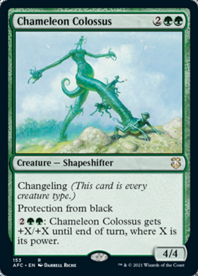 Chameleon Colossus [Dungeons & Dragons: Adventures in the Forgotten Realms Commander] | Jack's On Queen