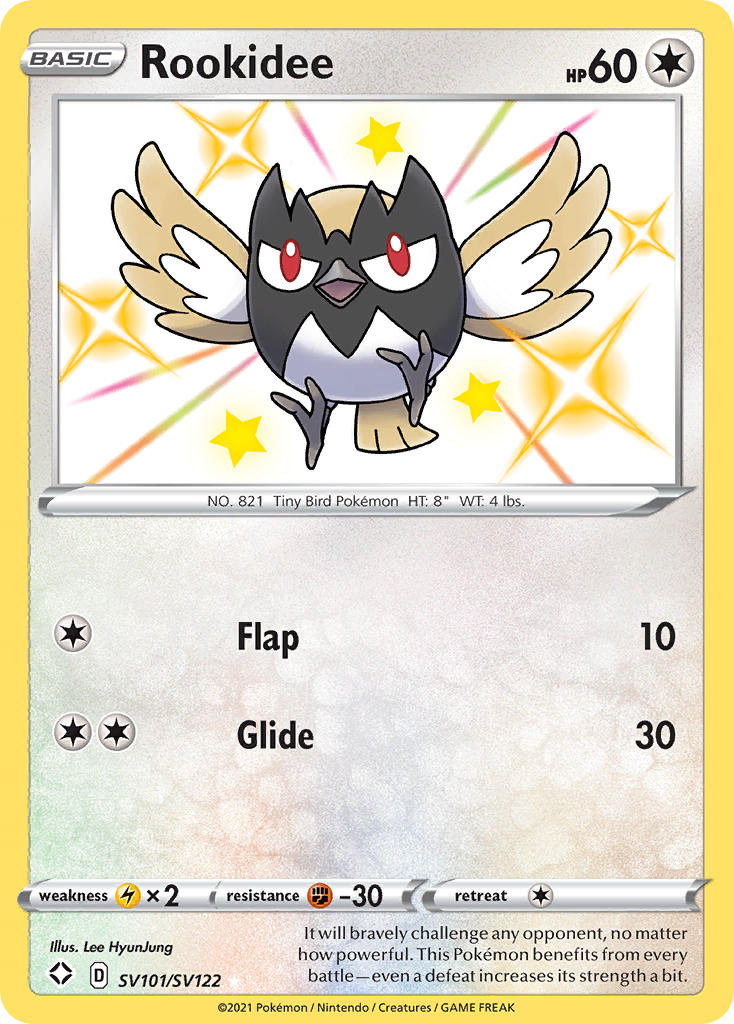 Rookidee (SV101/SV122) [Sword & Shield: Shining Fates] | Jack's On Queen