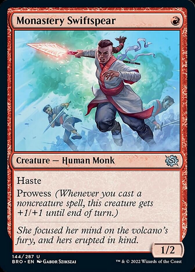 Monastery Swiftspear [The Brothers' War] | Jack's On Queen