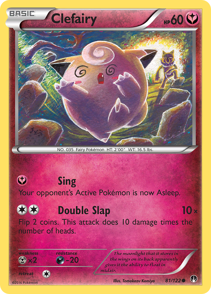 Clefairy (81/122) [XY: BREAKpoint] | Jack's On Queen