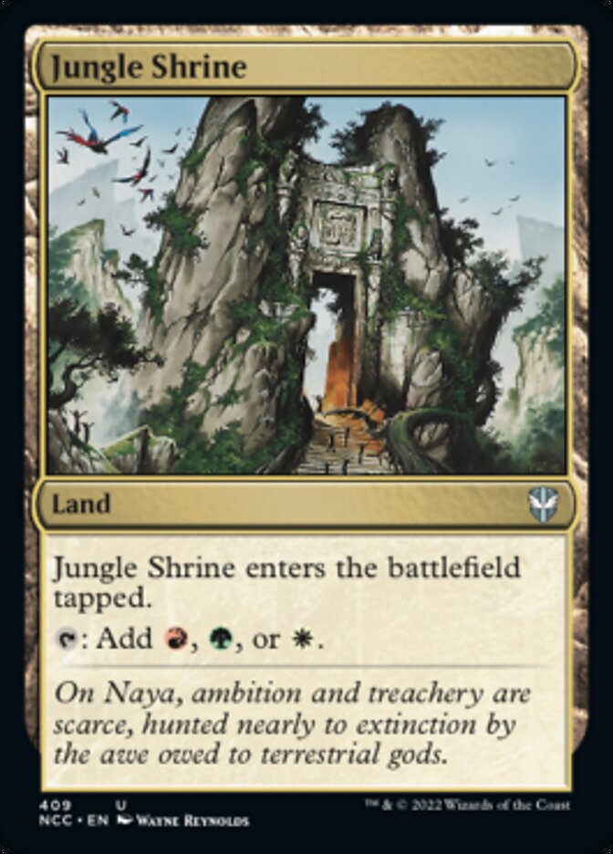 Jungle Shrine [Streets of New Capenna Commander] | Jack's On Queen