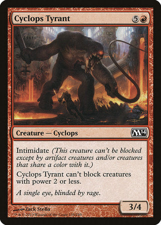 Cyclops Tyrant [Magic 2014] | Jack's On Queen