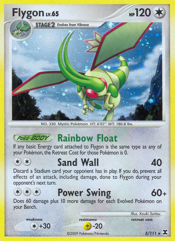 Flygon (5/111) (Theme Deck Exclusive) [Platinum: Rising Rivals] | Jack's On Queen