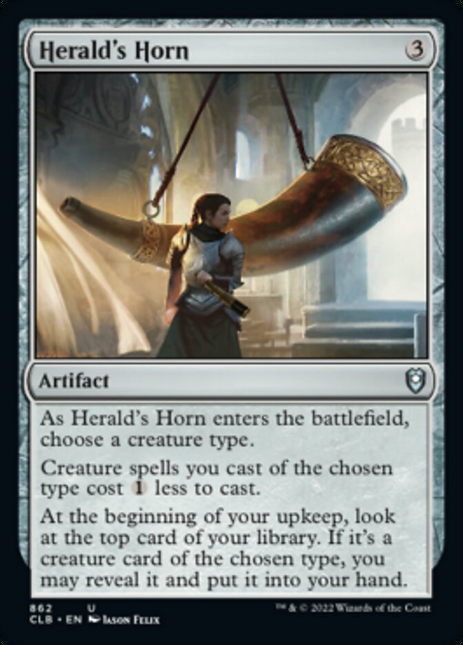 Herald's Horn [Commander Legends: Battle for Baldur's Gate] | Jack's On Queen