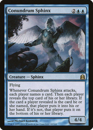 Conundrum Sphinx [Commander 2011] | Jack's On Queen