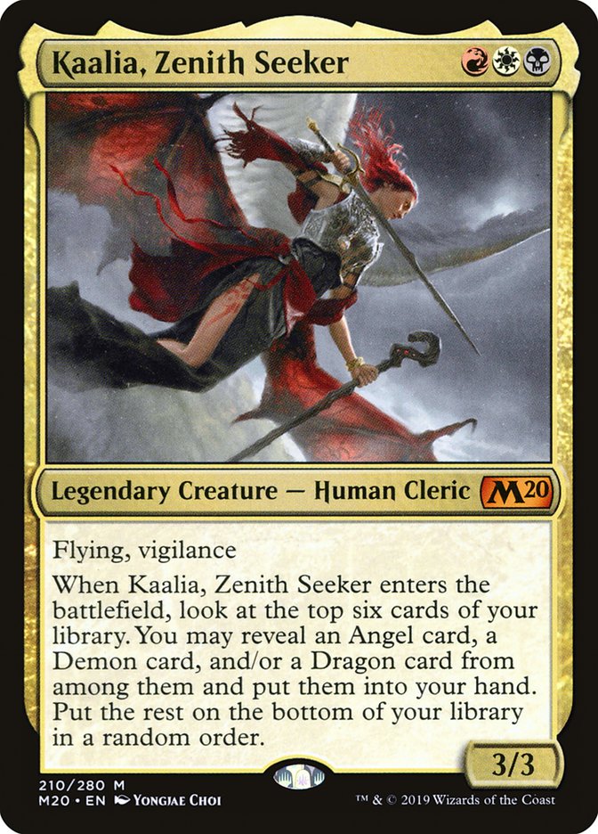 Kaalia, Zenith Seeker [Core Set 2020] | Jack's On Queen