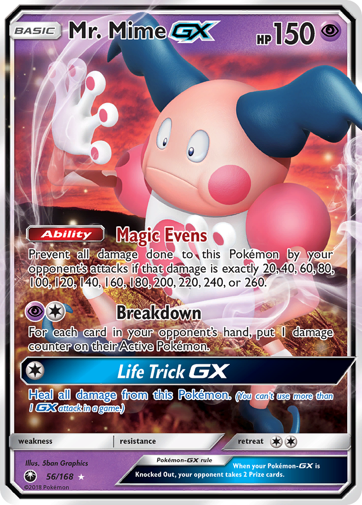 Mr. Mime GX (56/168) [Sun & Moon: Celestial Storm] | Jack's On Queen