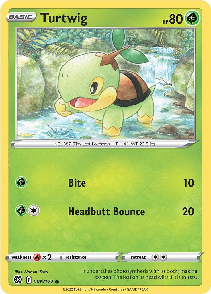 Turtwig (006/172) [Sword & Shield: Brilliant Stars] | Jack's On Queen