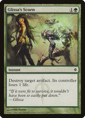 Glissa's Scorn [New Phyrexia] | Jack's On Queen