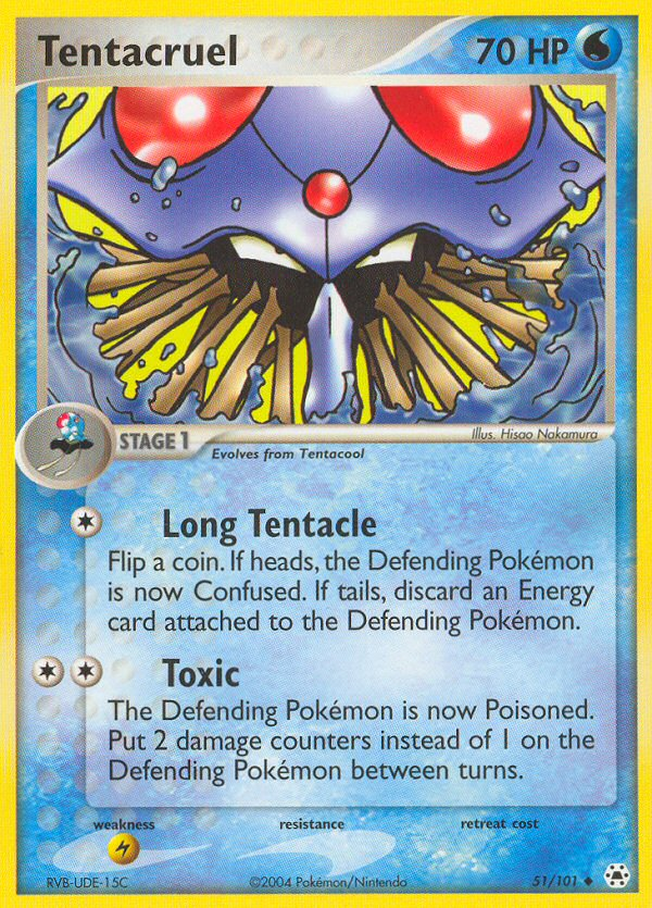 Tentacruel (51/101) [EX: Hidden Legends] | Jack's On Queen