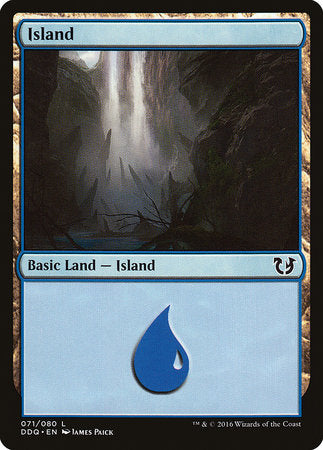 Island (71) [Duel Decks: Blessed vs. Cursed] | Jack's On Queen