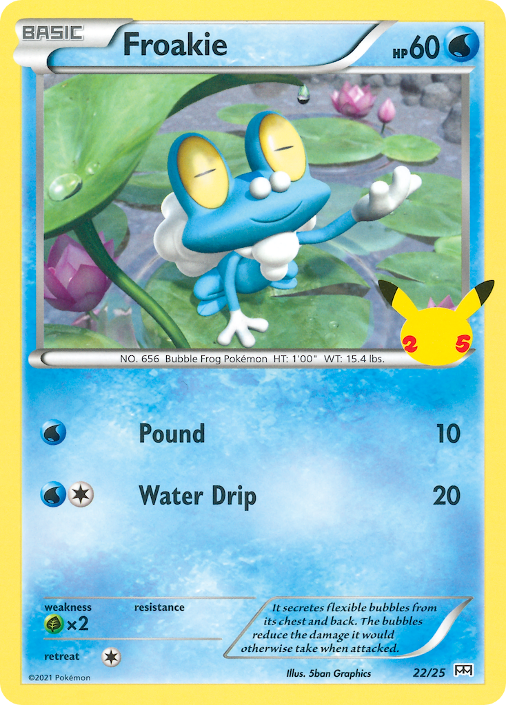 Froakie (22/25) [McDonald's 25th Anniversary] | Jack's On Queen