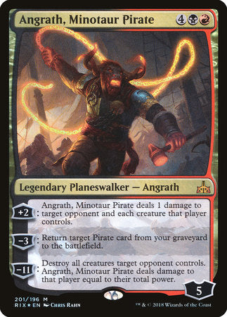 Angrath, Minotaur Pirate [Rivals of Ixalan] | Jack's On Queen