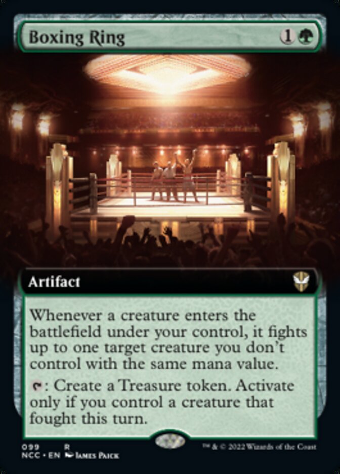 Boxing Ring (Extended Art) [Streets of New Capenna Commander] | Jack's On Queen