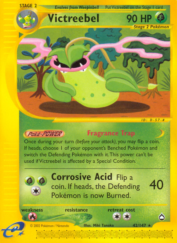 Victreebel (42/147) [Aquapolis] | Jack's On Queen