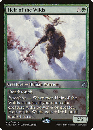 Heir of the Wilds [Khans of Tarkir Promos] | Jack's On Queen