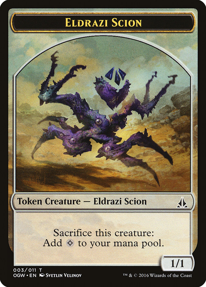 Eldrazi Scion (003/011) [Oath of the Gatewatch Tokens] | Jack's On Queen