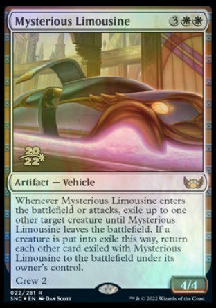 Mysterious Limousine [Streets of New Capenna Prerelease Promos] | Jack's On Queen