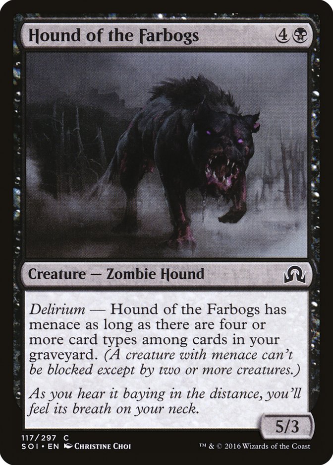 Hound of the Farbogs [Shadows over Innistrad] | Jack's On Queen