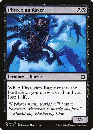 Phyrexian Rager [Eternal Masters] | Jack's On Queen