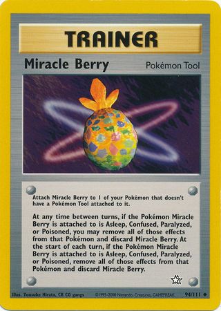 Miracle Berry (94/111) [Neo Genesis Unlimited] | Jack's On Queen