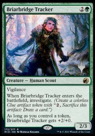 Briarbridge Tracker (Promo Pack) [Innistrad: Midnight Hunt Promos] | Jack's On Queen