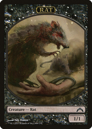 Rat Token [Gatecrash Tokens] | Jack's On Queen