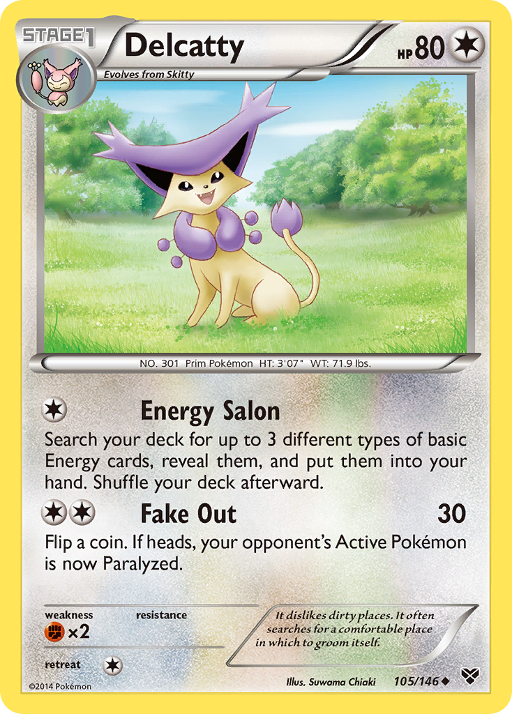 Delcatty (105/146) [XY: Base Set] | Jack's On Queen