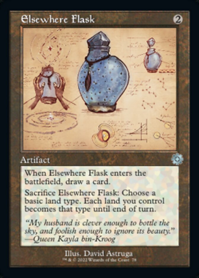 Elsewhere Flask (Retro Schematic) [The Brothers' War Retro Artifacts] | Jack's On Queen