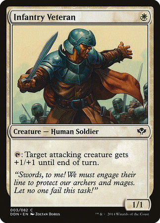 Infantry Veteran [Duel Decks: Speed vs. Cunning] | Jack's On Queen