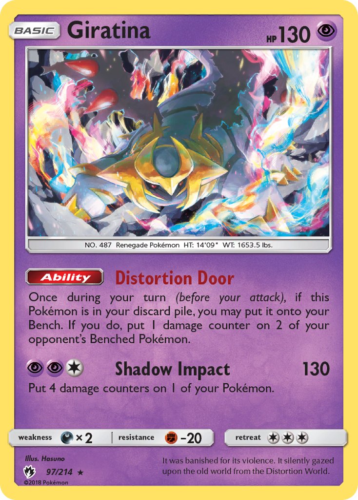 Giratina (97/214) (Theme Deck Exclusive) [Sun & Moon: Lost Thunder] | Jack's On Queen