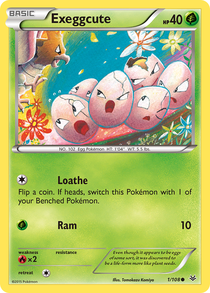 Exeggcute (1/108) [XY: Roaring Skies] | Jack's On Queen