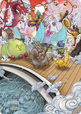 March of Otherworldly Light Art Card [Kamigawa: Neon Dynasty Art Series] | Jack's On Queen