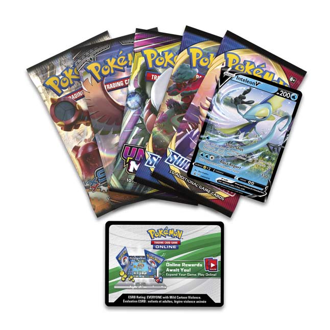Sword & Shield - Galar Partners Collector's Tin (Inteleon V) | Jack's On Queen