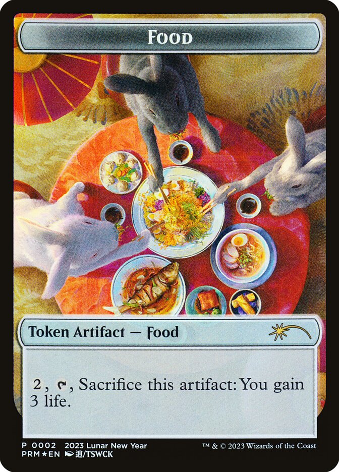 Food Token [Year of the Rabbit 2023] | Jack's On Queen