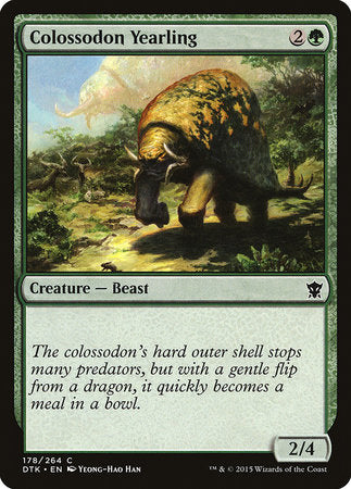 Colossodon Yearling [Dragons of Tarkir] | Jack's On Queen