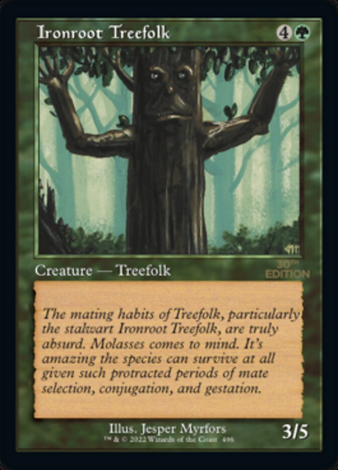 Ironroot Treefolk (Retro) [30th Anniversary Edition] | Jack's On Queen