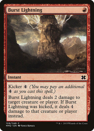 Burst Lightning [Modern Masters 2015] | Jack's On Queen