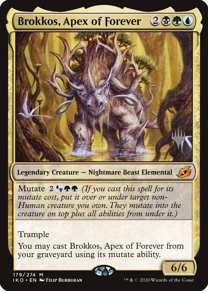 Brokkos, Apex of Forever (Promo Pack) [Ikoria: Lair of Behemoths Promos] | Jack's On Queen