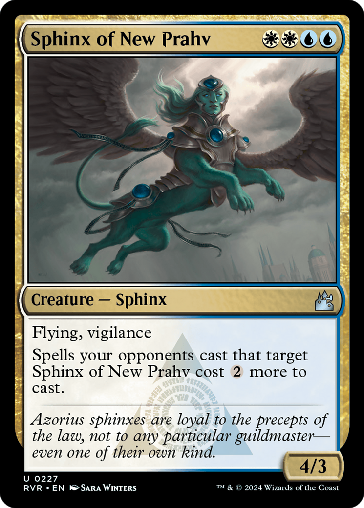 Sphinx of New Prahv [Ravnica Remastered] | Jack's On Queen