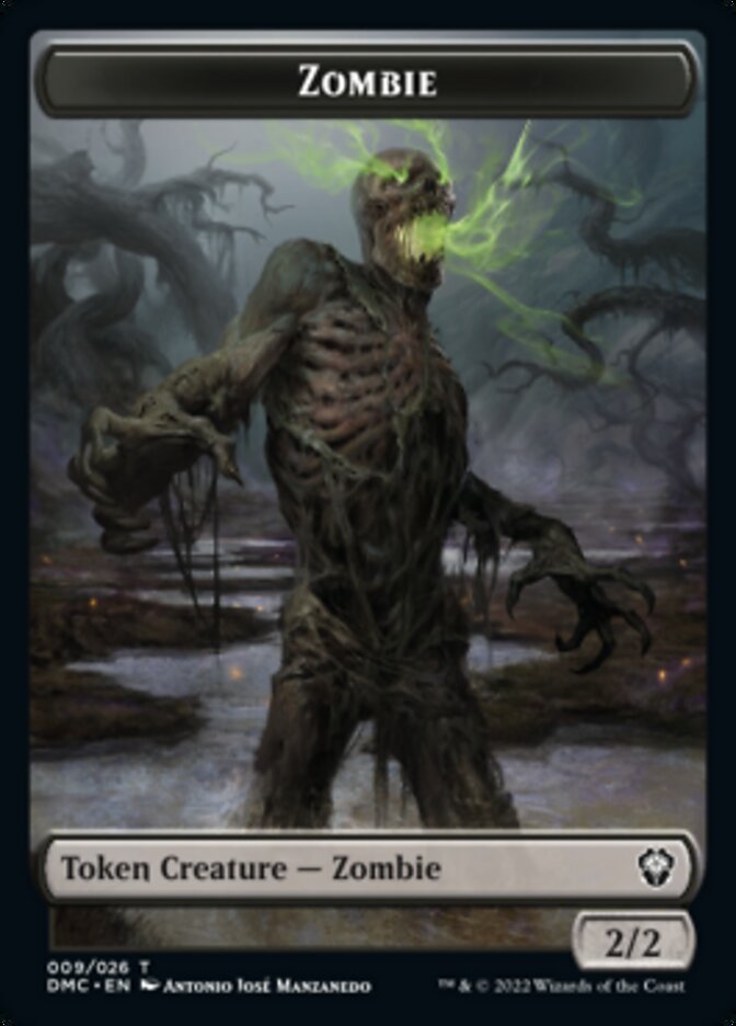 Zombie Token [Dominaria United Commander Tokens] | Jack's On Queen