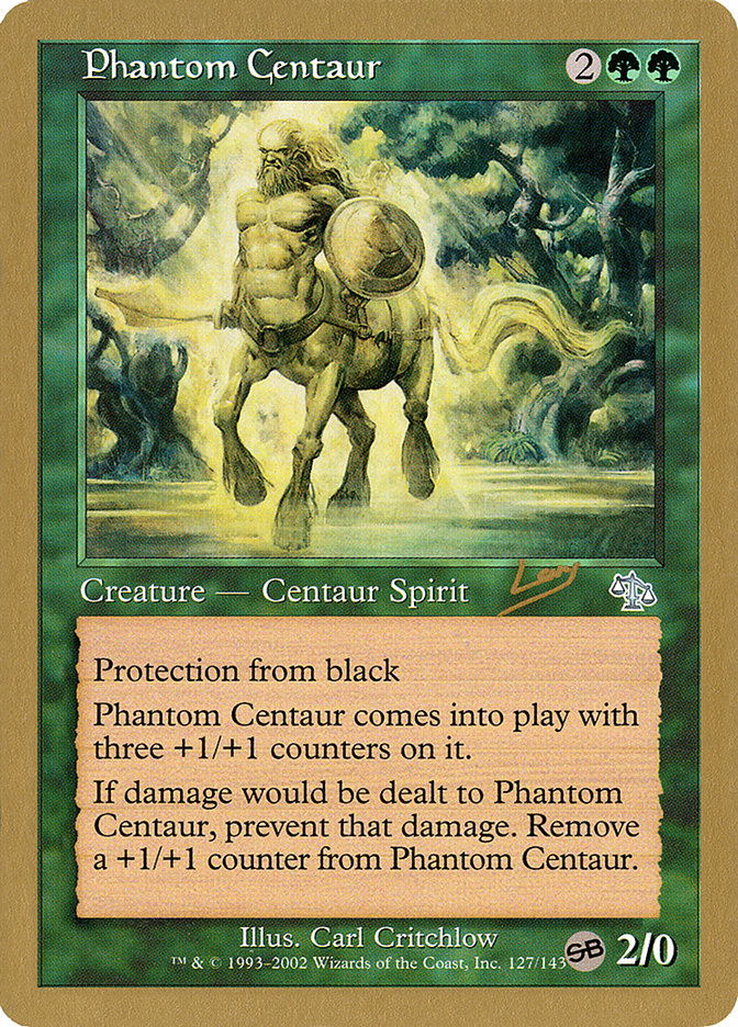 Phantom Centaur (Raphael Levy) (SB) [World Championship Decks 2002] | Jack's On Queen