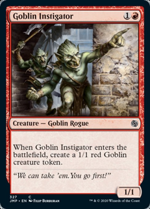 Goblin Instigator [Jumpstart] | Jack's On Queen