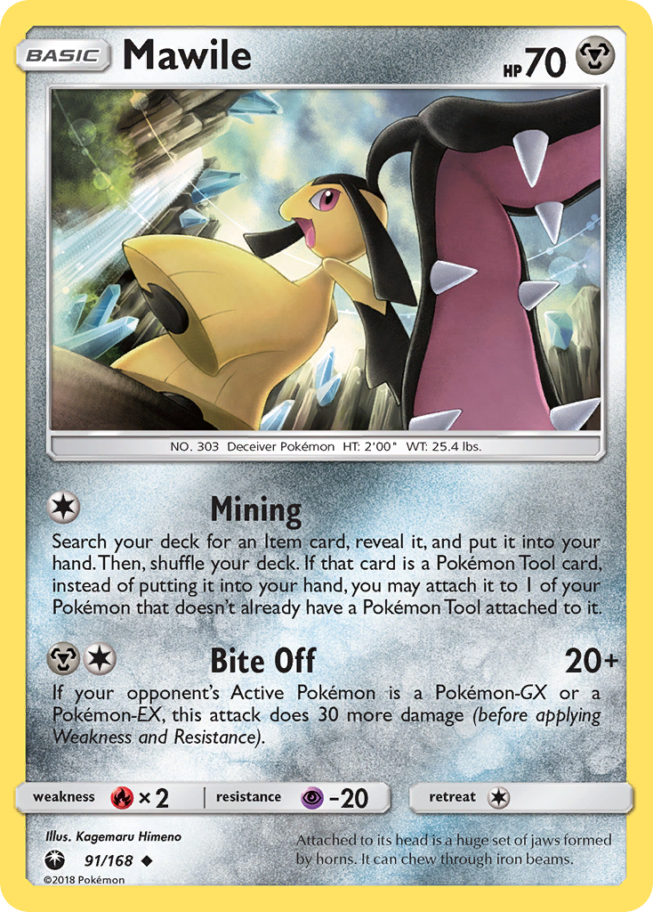 Mawile (91/168) [Sun & Moon: Celestial Storm] | Jack's On Queen