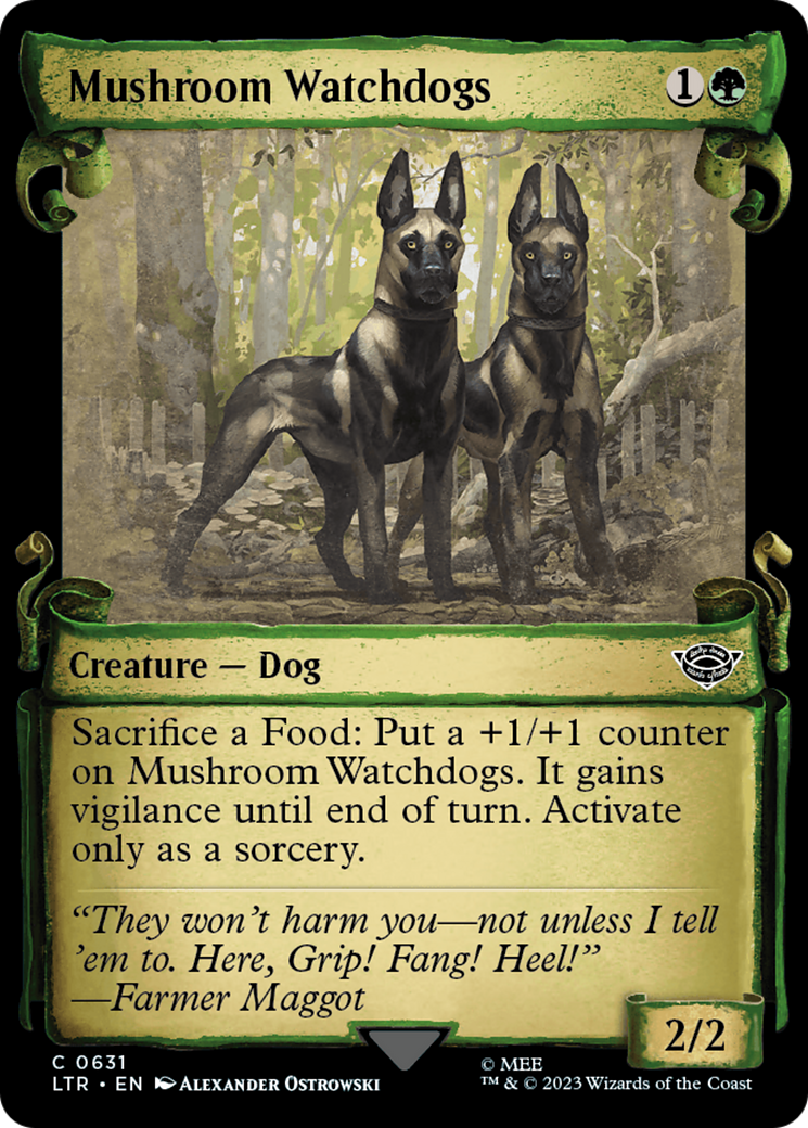 Mushroom Watchdogs [The Lord of the Rings: Tales of Middle-Earth Showcase Scrolls] | Jack's On Queen