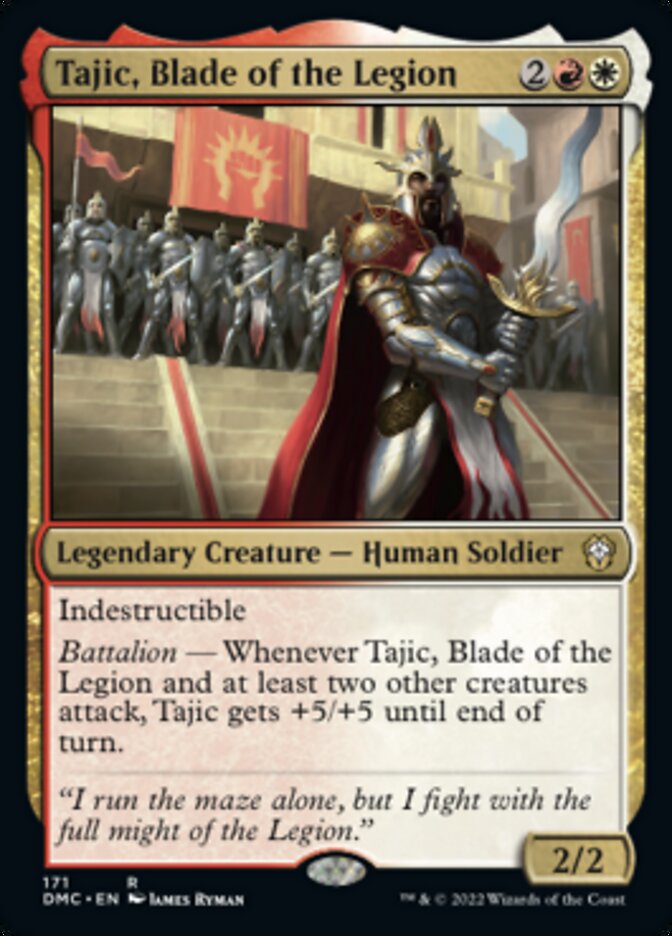 Tajic, Blade of the Legion [Dominaria United Commander] | Jack's On Queen