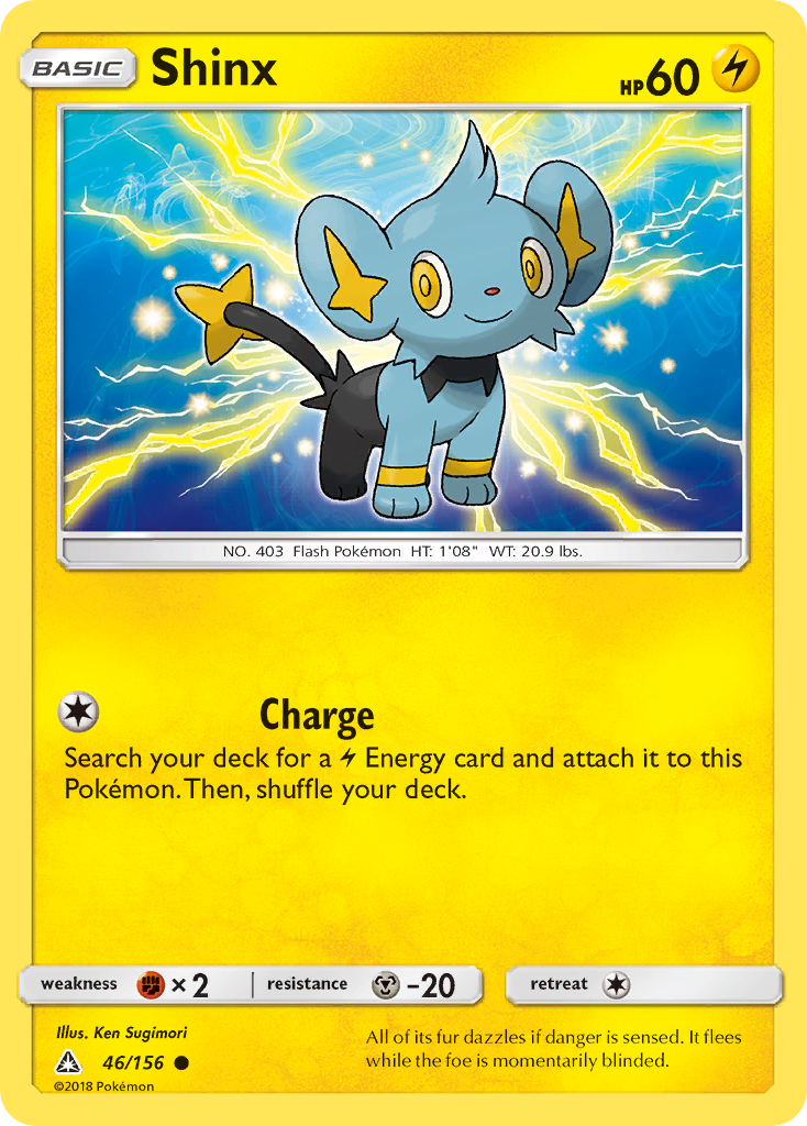 Shinx (46/156) [Sun & Moon: Ultra Prism] | Jack's On Queen