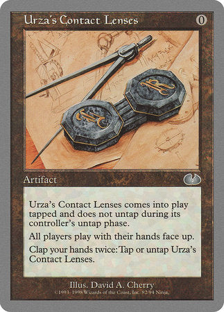 Urza's Contact Lenses [Unglued] | Jack's On Queen