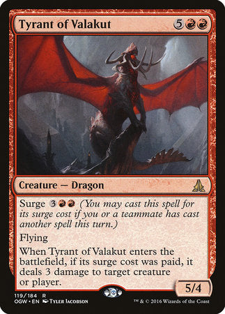 Tyrant of Valakut [Oath of the Gatewatch] | Jack's On Queen